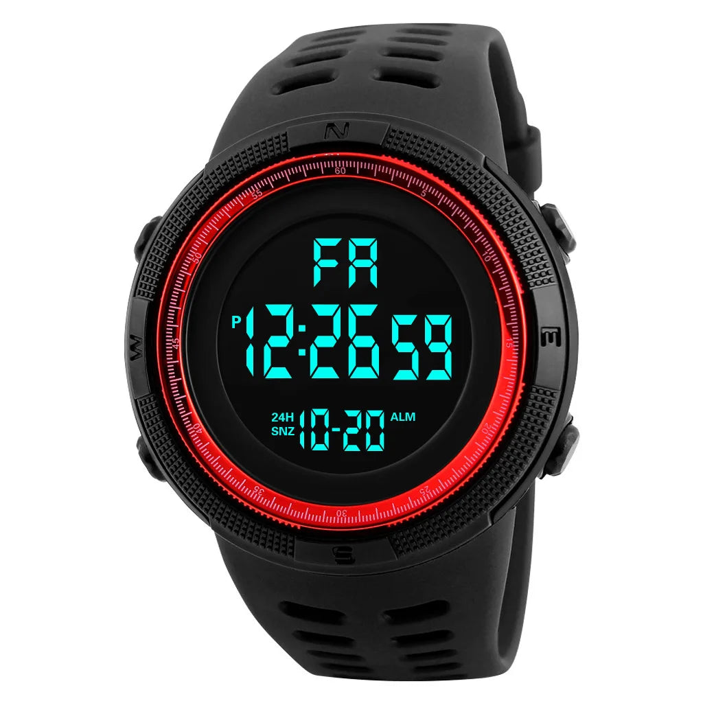 Digital Men Watch Military Sports Wristwatch Multifunction Waterproof Sport Watches Kids Student Electronic Watch for men Gifts