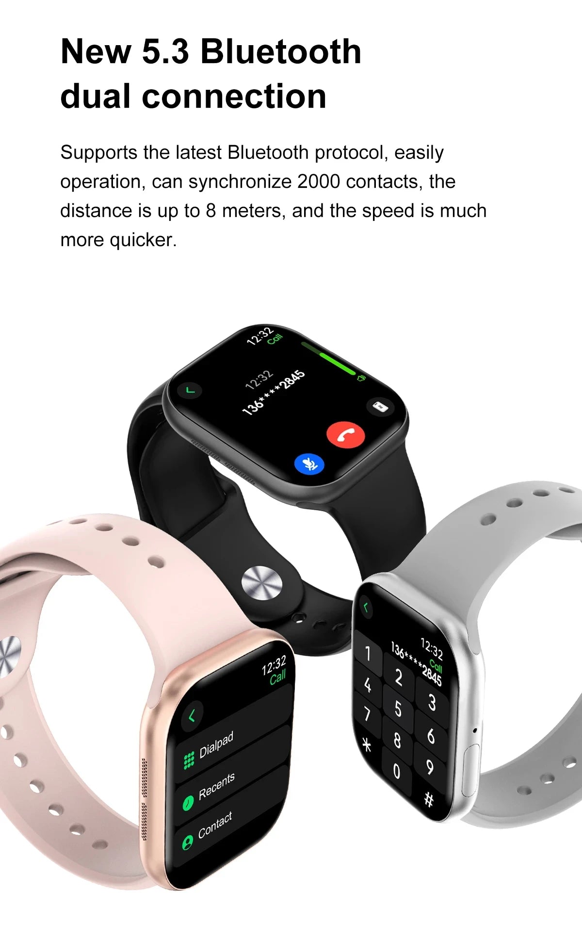 NEW Smart Watch Series 10 Men Blood Pressure BT Call NFC Sleep monitoring Wireless Charge Women Sport Smartwatch For IOS Android