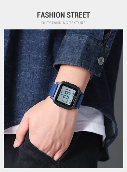 SKMEI 1894 Military Digital Watch for Men Waterproof Mens Electronic Shockproof Sports Wristwatches Countdown 1841 Montre Homme