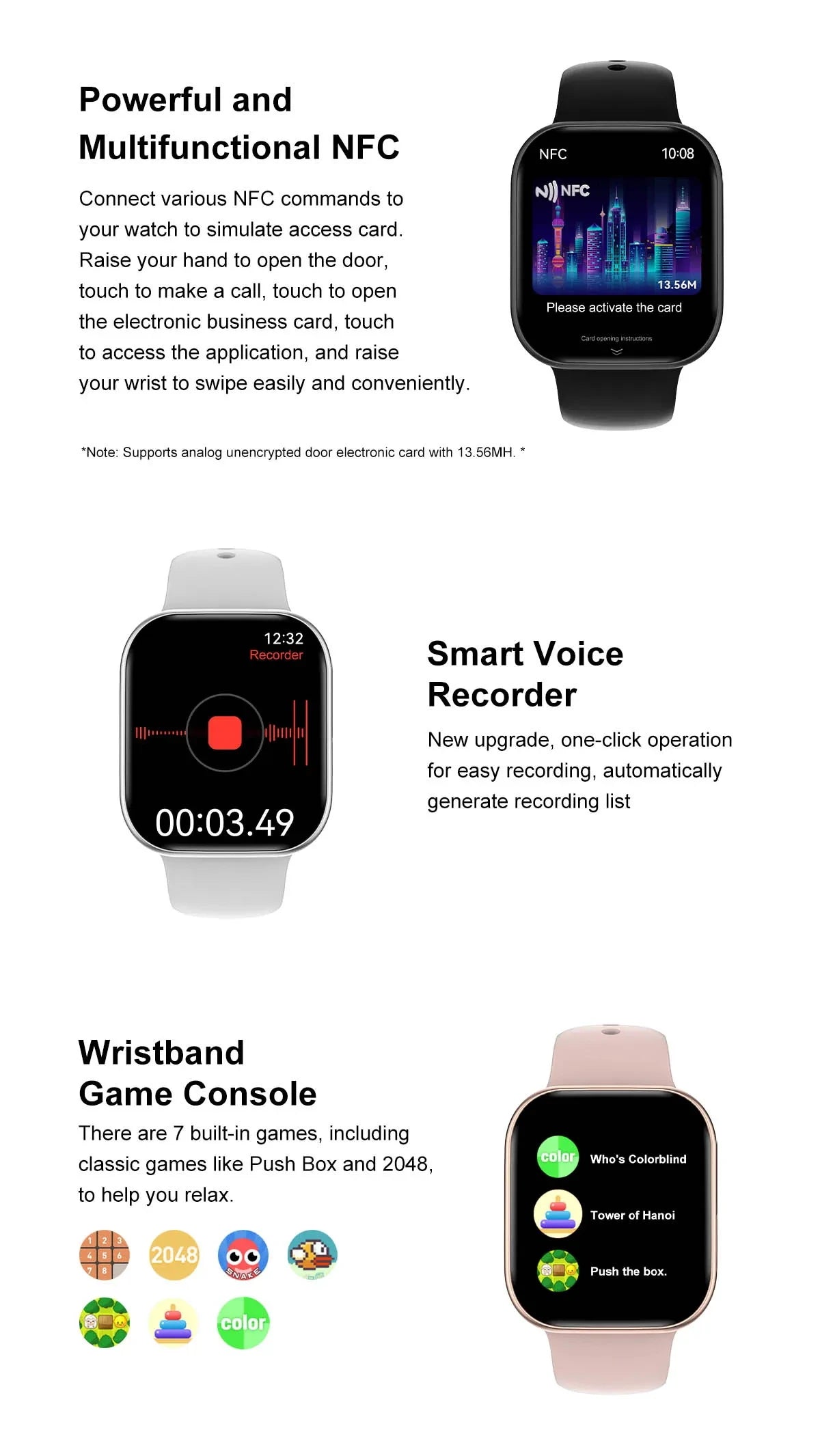 NEW Smart Watch Series 10 Men Blood Pressure BT Call NFC Sleep monitoring Wireless Charge Women Sport Smartwatch For IOS Android