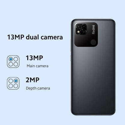 Xiaomi Redmi 10A Global Rom 4G Smartphone 64GB 128GB Helio G25 Octa Core 6.53' HD Display 13MP Fingerprint 5000mAh used phone