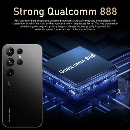 HOT 2025 New S25 Ultra Original Intelligent 4G 5G Dual Card Dual Standby 108MP 8000mAh Battery Android 14 System Global Version
