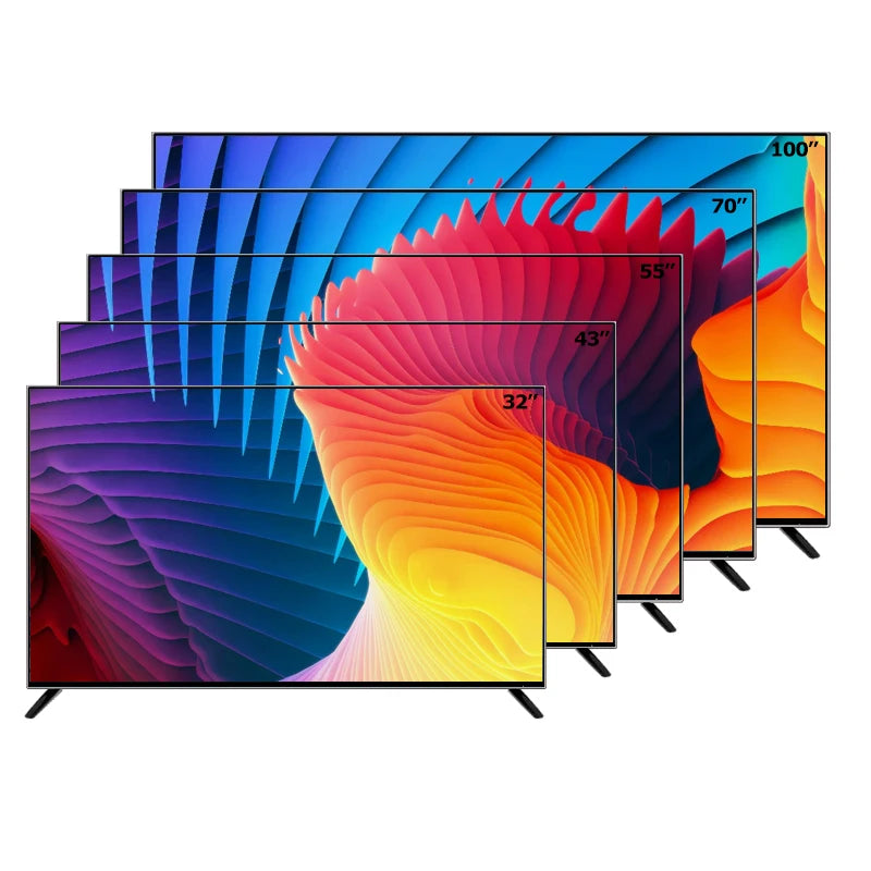 Large Screen Tv Televisions Oled Led Tv 100" 85" 75" 70 Inch Smart Tv Television