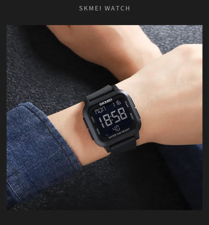 SKMEI 1894 Military Digital Watch for Men Waterproof Mens Electronic Shockproof Sports Wristwatches Countdown 1841 Montre Homme