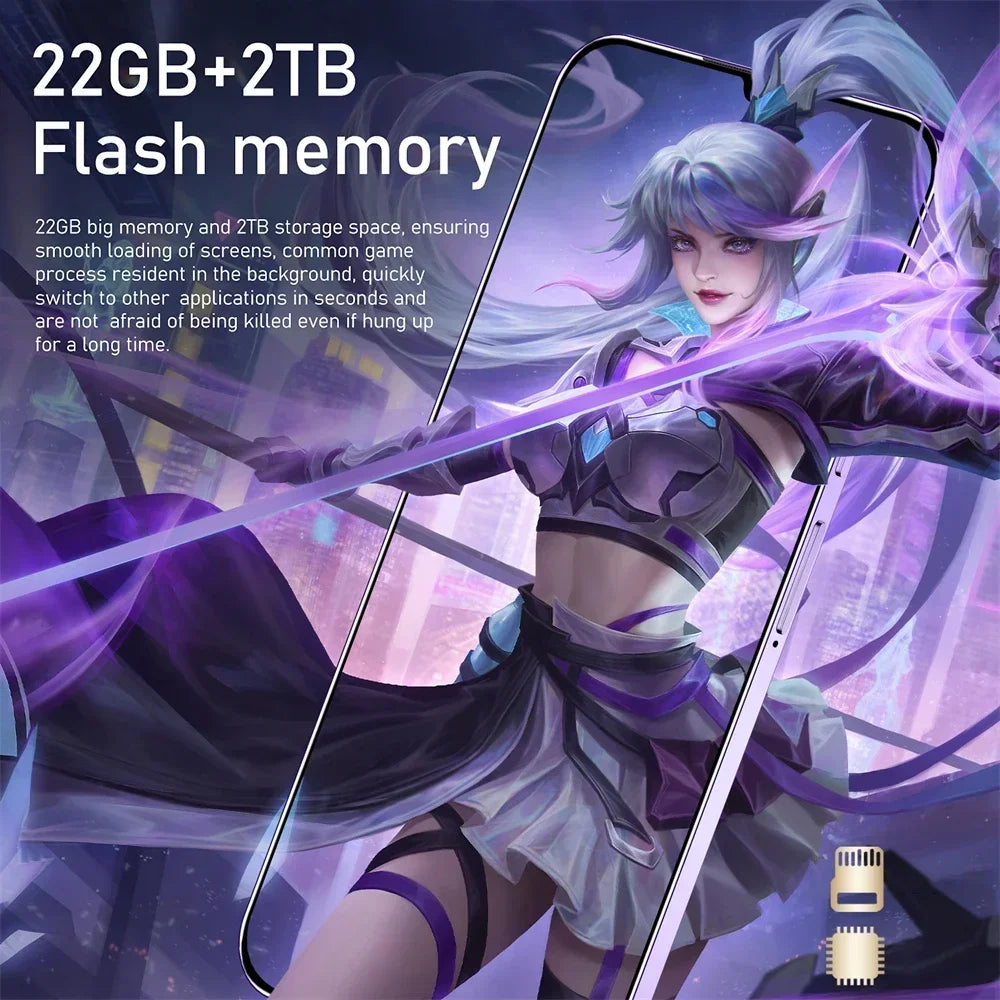 HOT 2025 New S25 Ultra Original Intelligent 4G 5G Dual Card Dual Standby 108MP 8000mAh Battery Android 14 System Global Version