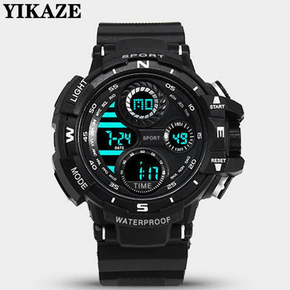 Digital Men Watch Military Sports Wristwatch Multifunction Waterproof Sport Watches Kids Student Electronic Watch for men Gifts