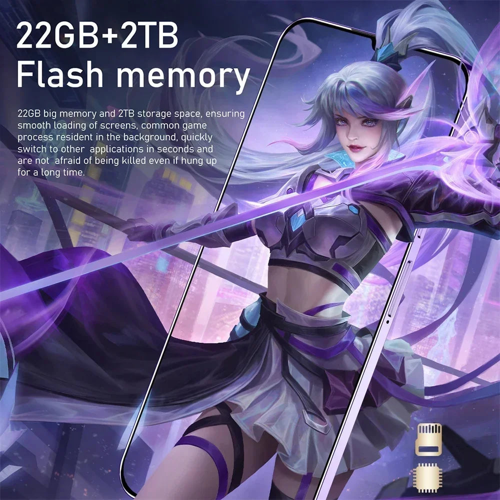 HOT 2025 New S25 Ultra Original Intelligent 4G 5G Dual Card Dual Standby 108MP 8000mAh Battery Android 14 System Global Version