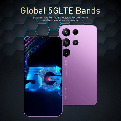 HOT 2025 New S25 Ultra Original Intelligent 4G 5G Dual Card Dual Standby 108MP 8000mAh Battery Android 14 System Global Version