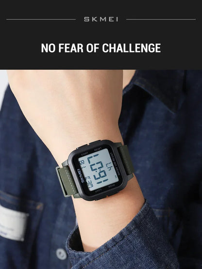 SKMEI 1894 Military Digital Watch for Men Waterproof Mens Electronic Shockproof Sports Wristwatches Countdown 1841 Montre Homme
