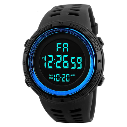 Digital Men Watch Military Sports Wristwatch Multifunction Waterproof Sport Watches Kids Student Electronic Watch for men Gifts