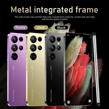 HOT 2025 New S25 Ultra Original Intelligent 4G 5G Dual Card Dual Standby 108MP 8000mAh Battery Android 14 System Global Version