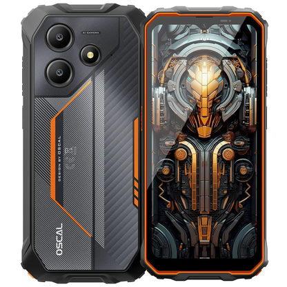 Blackview OSCAL Marine 2 Rugged Phone 8GB RAM 256GB Smartphone AI 11000mAh Battery 6.56 " HD+Display Unisoc T61 Android 15 NFC