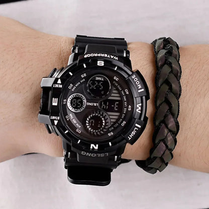 Digital Men Watch Military Sports Wristwatch Multifunction Waterproof Sport Watches Kids Student Electronic Watch for men Gifts