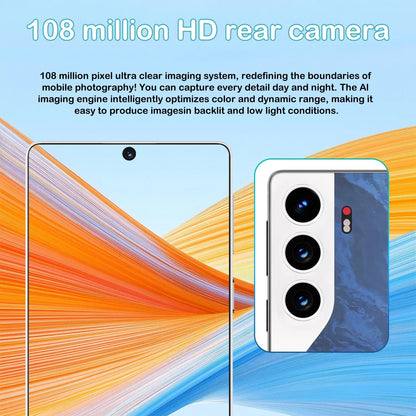 HOT 2025 New C40 Pro Original Intelligent 5G Dual Card Dual Standby 108MP 8000mAh Battery Android 14 System Global Version