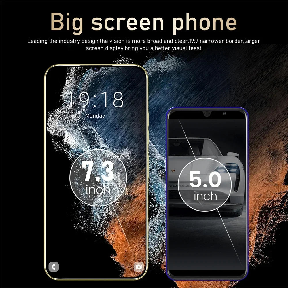 HOT 2025 New S25 Ultra Original Intelligent 4G 5G Dual Card Dual Standby 108MP 8000mAh Battery Android 14 System Global Version