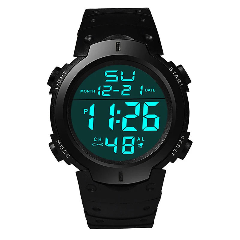 Digital Men Watch Military Sports Wristwatch Multifunction Waterproof Sport Watches Kids Student Electronic Watch for men Gifts