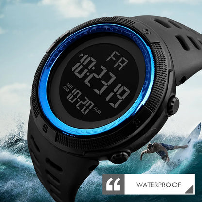 Digital Men Watch Military Sports Wristwatch Multifunction Waterproof Sport Watches Kids Student Electronic Watch for men Gifts