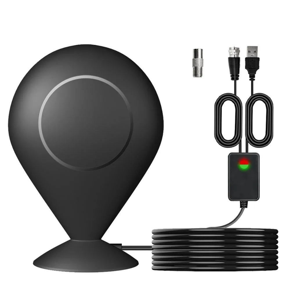 TV Antenna for Local Channels,360+ Long Distance Indoor Outdoor Amplified HDTV,Support 4K 1080p All Television  Smart TV Antenna