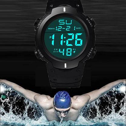 Digital Men Watch Military Sports Wristwatch Multifunction Waterproof Sport Watches Kids Student Electronic Watch for men Gifts