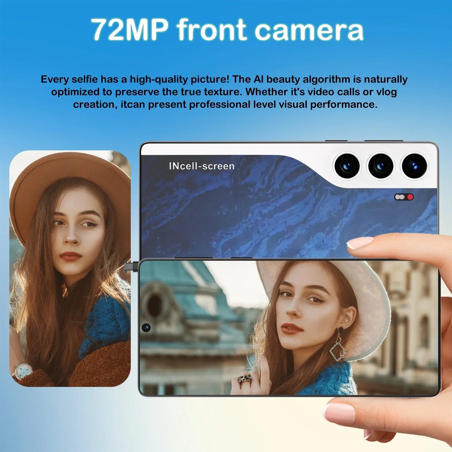 HOT 2025 New C40 Pro Original Intelligent 5G Dual Card Dual Standby 108MP 8000mAh Battery Android 14 System Global Version