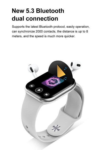 NEW Smart Watch Series 10 Men Blood Pressure BT Call NFC Sleep monitoring Wireless Charge Women Sport Smartwatch For IOS Android