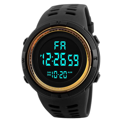 Digital Men Watch Military Sports Wristwatch Multifunction Waterproof Sport Watches Kids Student Electronic Watch for men Gifts