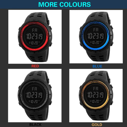 Digital Men Watch Military Sports Wristwatch Multifunction Waterproof Sport Watches Kids Student Electronic Watch for men Gifts
