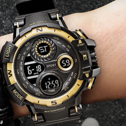 Digital Men Watch Military Sports Wristwatch Multifunction Waterproof Sport Watches Kids Student Electronic Watch for men Gifts