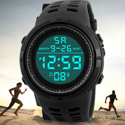Digital Men Watch Military Sports Wristwatch Multifunction Waterproof Sport Watches Kids Student Electronic Watch for men Gifts