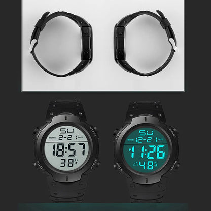 Digital Men Watch Military Sports Wristwatch Multifunction Waterproof Sport Watches Kids Student Electronic Watch for men Gifts