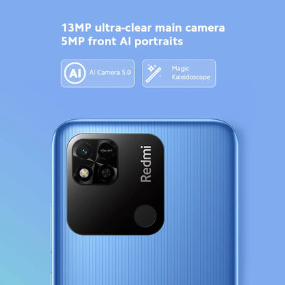 Xiaomi Redmi 10A Global Rom 4G Smartphone 64GB 128GB Helio G25 Octa Core 6.53' HD Display 13MP Fingerprint 5000mAh used phone